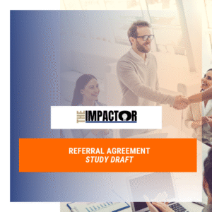 Referral Agreement – Study Guide Draft